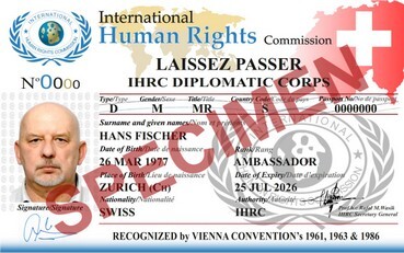 Protocol –IHRC laissez-passer
